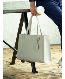 Perfect Suit FActory | サフィアーノ　スクエアトートバッグ(ビジネスバッグ)