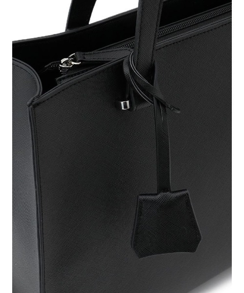 Perfect Suit FActory（パーフェクトスーツファクトリー）の「サフィアーノ　スクエアトートバッグ（ビジネスバッグ・レディース・ブラック/ピンク系その他/ライトグレー・FREE）」の16枚目の写真