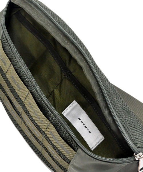 ROTHCO(ロスコ)の「【ROTHCO】MESH TAPE FANNY PACK(ボディバッグ/ウエストポーチ・メンズ・ブラック/カーキ・ONESIZE)」の21枚目の写真
