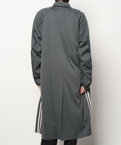 my beautiful landlet（マイビューティフルランドレット）の「【my beautiful landlet】 sandan smooth jersey long coat（トレンチコート・メンズ・ブラウン/グレー/オフホワイト・0/1）」の5枚目の写真