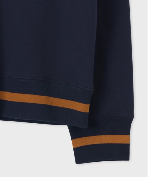 PS Paul Smith（ピーエスポールスミス）の「PS Paul Smith Happy クルーネックスウェット / 122506 668UP（スウェット・メンズ・ブルー/ネイビー/ライラック/ブラック・XX-LARGE/MEDIUM/SMALL/LARGE/X-LARGE）」の17枚目の写真