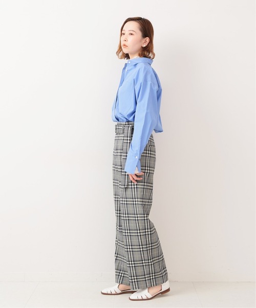 IENA（イエナ）の「チェックベルテッドパンツ◆（その他パンツ・レディース・ブラック・34/40/36/38）」の3枚目の写真