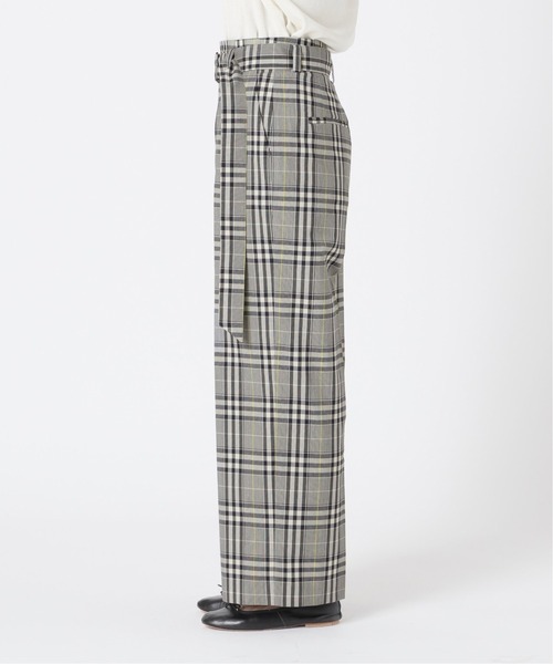 IENA（イエナ）の「チェックベルテッドパンツ◆（その他パンツ・レディース・ブラック・34/40/36/38）」の9枚目の写真