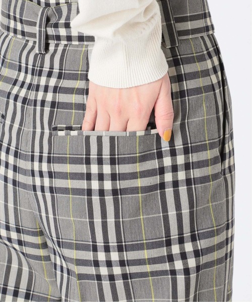 IENA（イエナ）の「チェックベルテッドパンツ◆（その他パンツ・レディース・ブラック・34/40/36/38）」の13枚目の写真