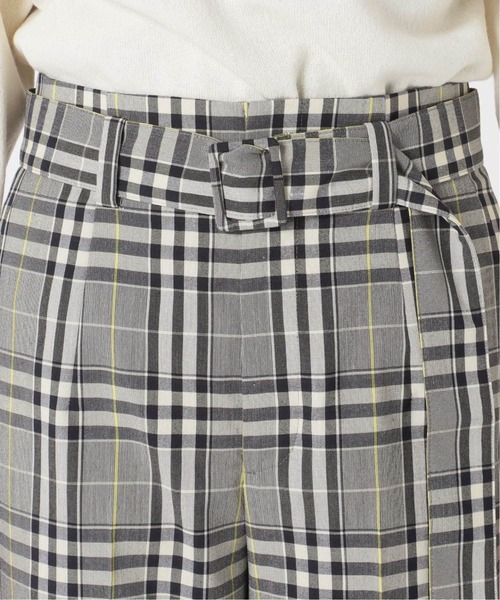 IENA（イエナ）の「チェックベルテッドパンツ◆（その他パンツ・レディース・ブラック・34/40/36/38）」の14枚目の写真