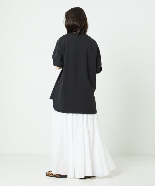 FREAK'S STORE（フリークスストア）の「【WEB限定】インドボイルボリュームスカート（スカート・レディース・ホワイト/ブラック/ベージュ/オレンジ/グリーン/パープル・ﾌﾘ-）」の17枚目の写真