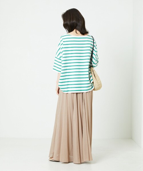 FREAK'S STORE（フリークスストア）の「【WEB限定】インドボイルボリュームスカート（スカート・レディース・ホワイト/ブラック/ベージュ/オレンジ/グリーン/パープル・ﾌﾘ-）」の18枚目の写真