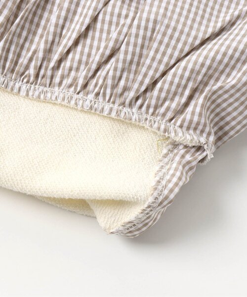 algy（アルジー）の「袖シャーリングドッキング風ワンピ（ワンピース・キッズ・アイボリー/ブラック・MEDIUM/XXX-SMALL/X-SMALL/XX-SMALL/SMALL）」の11枚目の写真