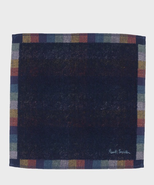 アーティストストライプトリミング ハンカチ 1361 Thank ハンカチ ハンドタオル Paul Smith ポールスミス のファッション通販 Zozotown