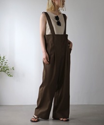 UNFIELD | 【2022 S/S New Arrival】ハイウェストサロペット(サロペット/オーバーオール)