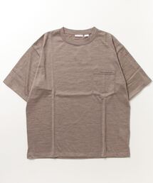 S/S MERINO POCKET TEE / ショートスリーブメリノポケットティー