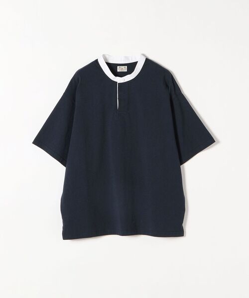 SUNNY  SPORTS（サニースポーツ）の「【SHIPS any別注】SUNNY SPORTS:〈ウォッシャブル〉ハーフ スリーブ ラガーシャツ◇（Tシャツ/カットソー・レディース・チャコールグレー/ネイビー/ナチュラル・ONE SIZE）」の20枚目の写真