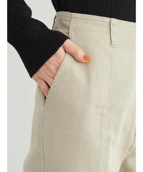 Green　Parks（グリーンパークス）の「裾ほつれナチュラルカラーパンツ（その他パンツ・レディース・ミント/アイボリー・L/S/M）」の11枚目の写真