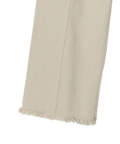 Green　Parks（グリーンパークス）の「裾ほつれナチュラルカラーパンツ（その他パンツ・レディース・ミント/アイボリー・L/S/M）」の18枚目の写真