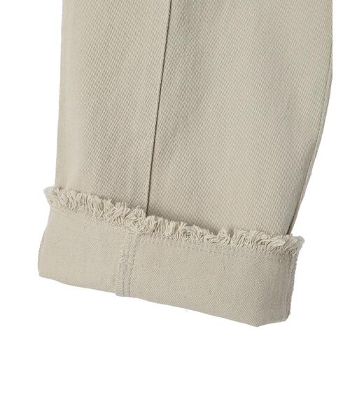 Green　Parks（グリーンパークス）の「裾ほつれナチュラルカラーパンツ（その他パンツ・レディース・ミント/アイボリー・L/S/M）」の22枚目の写真