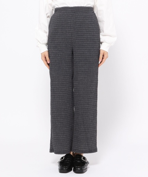 PAGEBOY(ページボーイ)の「シャーリングリラックスパンツ(その他パンツ・レディース・スカイブルー/ブラック/カーキ・FREE)」の11枚目の写真