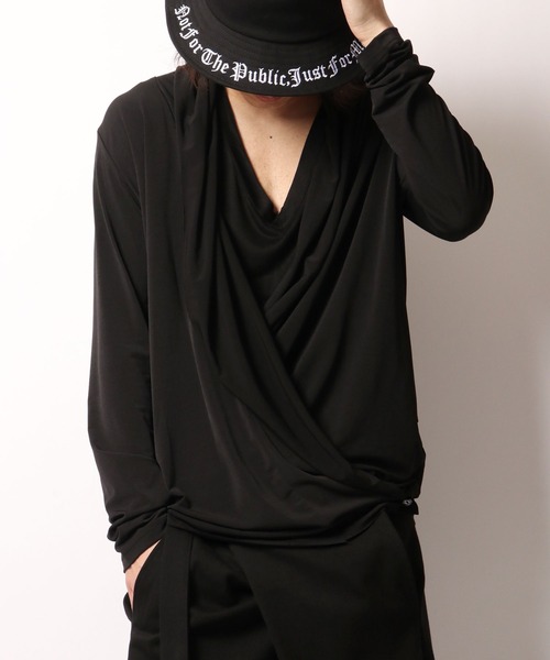 ByTheR(バイザアール)の「BYTHER 韓国ブランド カシュクール カーディガン(カーディガン/ボレロ・メンズ・ブラック・FREE)」の9枚目の写真