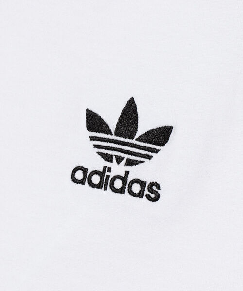 adidas(アディダス)の「adidas / Classic 3Stripe T-shirt(Tシャツ/カットソー・メンズ・ホワイト/ブラック/ネイビー・MEDIUM/LARGE/X-LARGE/XX-LARGE)」の10枚目の写真