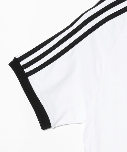 adidas(アディダス)の「adidas / Classic 3Stripe T-shirt(Tシャツ/カットソー・メンズ・ホワイト/ブラック/ネイビー・MEDIUM/LARGE/X-LARGE/XX-LARGE)」の5枚目の写真