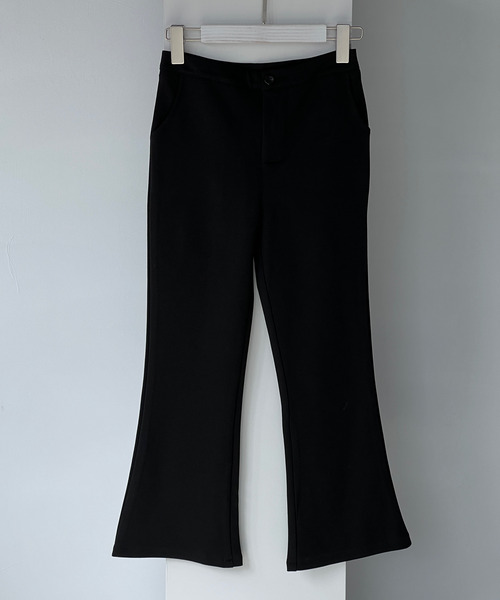 GIMME GIMME（ギミーギミー）の「【GIMME GIMME】Flare cropped pants gimw22s013（その他パンツ・レディース・ブラック・M/L/S）」の10枚目の写真