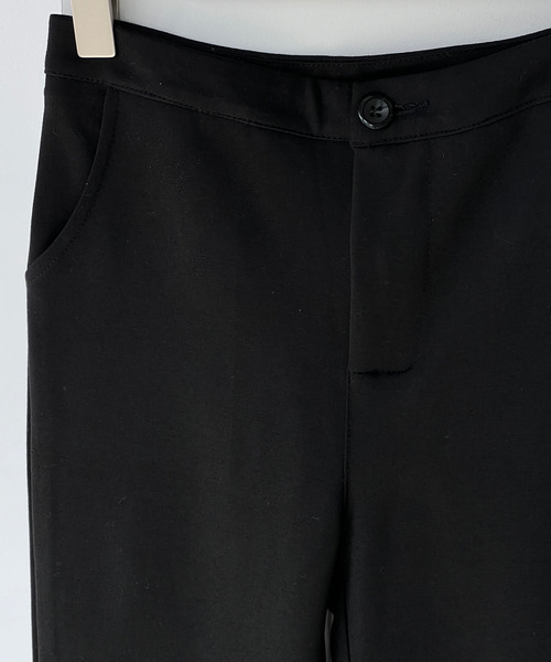 GIMME GIMME（ギミーギミー）の「【GIMME GIMME】Flare cropped pants gimw22s013（その他パンツ・レディース・ブラック・M/L/S）」の7枚目の写真