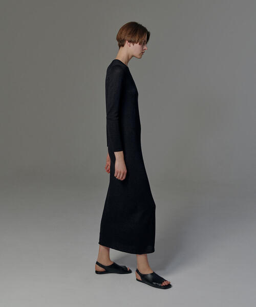 EDITION（エディション）の「HARVEST KNIT LONG DRESS コットン 