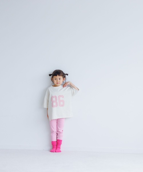 LOWRYS FARM（ローリーズファーム）の「ナンバリングＴシャツ　269275（Tシャツ/カットソー・キッズ・グレー/イエロー/アイボリー・110cm/120cm/130cm/140cm/150cm）」の13枚目の写真