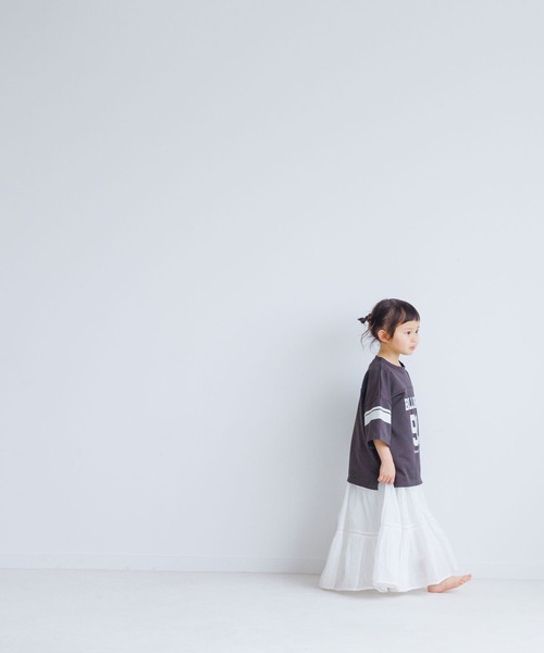 LOWRYS FARM（ローリーズファーム）の「ナンバリングＴシャツ　269275（Tシャツ/カットソー・キッズ・グレー/イエロー/アイボリー・110cm/120cm/130cm/140cm/150cm）」の19枚目の写真