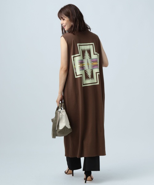 PENDLETON（ペンドルトン）の「【PENDLETON(ペンドルトン)】フレンチワンピース（ワンピース・レディース・ブラック/ブラウン/イエロー・FREE）」の13枚目の写真