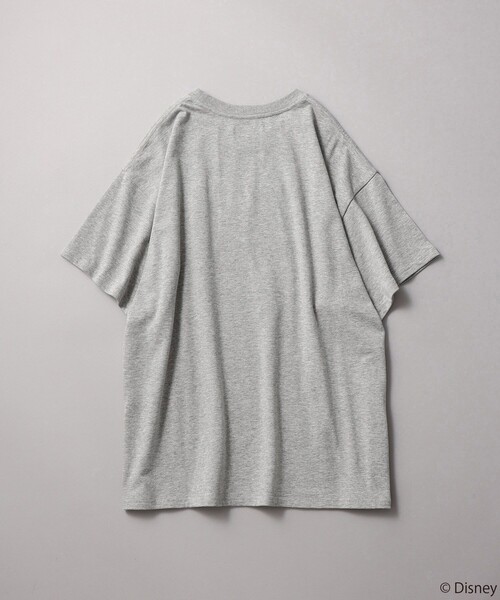 FREAK'S STORE（フリークスストア）の「【WEB限定】DISNEY(ディズニー)　ミッキーマウス/別注MワッペンTシャツ（Tシャツ/カットソー・レディース・グリーン/オフホワイト/ブラック/グレー・ﾌﾘ-）」の11枚目の写真