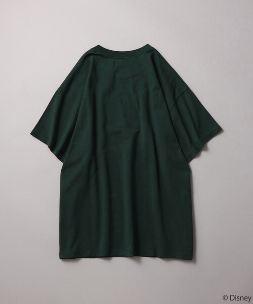 FREAK'S STORE（フリークスストア）の「【WEB限定】DISNEY(ディズニー)　ミッキーマウス/別注MワッペンTシャツ（Tシャツ/カットソー・レディース・グリーン/オフホワイト/ブラック/グレー・ﾌﾘ-）」の17枚目の写真