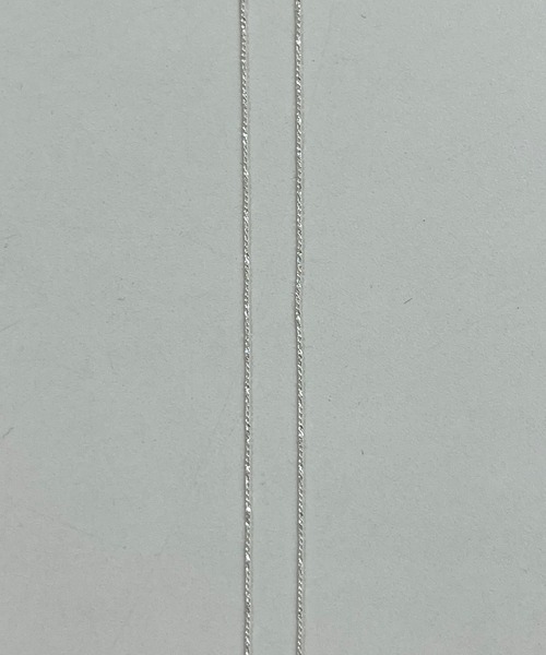 SHENERY(シーナリー)の「【WEB限定】シンプルチェーンネックレス(ネックレス・レディース・シルバー/ゴールド・FREE)」の12枚目の写真