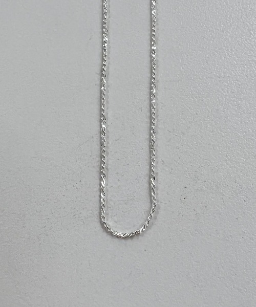 SHENERY(シーナリー)の「【WEB限定】シンプルチェーンネックレス(ネックレス・レディース・シルバー/ゴールド・FREE)」の13枚目の写真