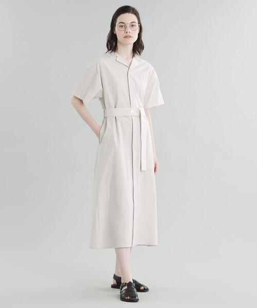 Grey Label コットンボイルベルテッドワンピース ワンピース Philosophy マッキントッシュ Philosophy マッキントッシュ ワンピース Mackintosh Mackintosh フィロソフィー の