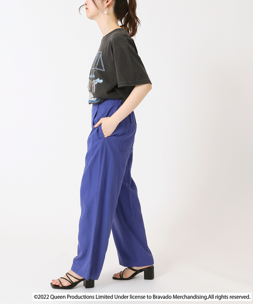 B.C STOCK（ベーセーストック）の「【GOOD ROCK SPEED/グッドロックスピード】QUEEN TEE（Tシャツ/カットソー・レディース・ブラック/ブルー/ブラック系その他/ホワイト・FREE）」の7枚目の写真