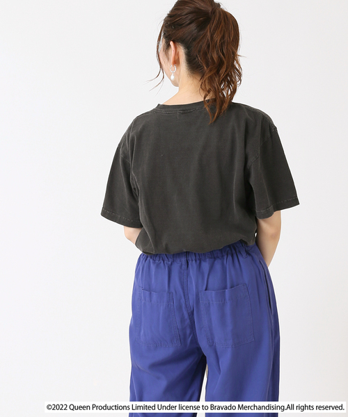 B.C STOCK（ベーセーストック）の「【GOOD ROCK SPEED/グッドロックスピード】QUEEN TEE（Tシャツ/カットソー・レディース・ブラック/ブルー/ブラック系その他/ホワイト・FREE）」の8枚目の写真