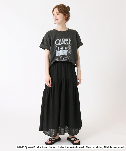 B.C STOCK（ベーセーストック）の「【GOOD ROCK SPEED/グッドロックスピード】QUEEN TEE（Tシャツ/カットソー・レディース・ブラック/ブルー/ブラック系その他/ホワイト・FREE）」の11枚目の写真