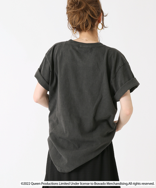 B.C STOCK（ベーセーストック）の「【GOOD ROCK SPEED/グッドロックスピード】QUEEN TEE（Tシャツ/カットソー・レディース・ブラック/ブルー/ブラック系その他/ホワイト・FREE）」の13枚目の写真