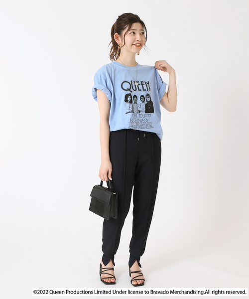 B.C STOCK（ベーセーストック）の「【GOOD ROCK SPEED/グッドロックスピード】QUEEN TEE（Tシャツ/カットソー・レディース・ブラック/ブルー/ブラック系その他/ホワイト・FREE）」の21枚目の写真