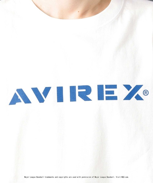 AVIREX（アヴィレックス）の「【MLB×AVIREX】ドジャース Tシャツ/Dodgers T-SHIRT / アヴィレックス / AVIREX（Tシャツ/カットソー・メンズ・ブルー/ホワイト・XX-LARGE/LARGE/X-LARGE/SMALL/MEDIUM）」の6枚目の写真