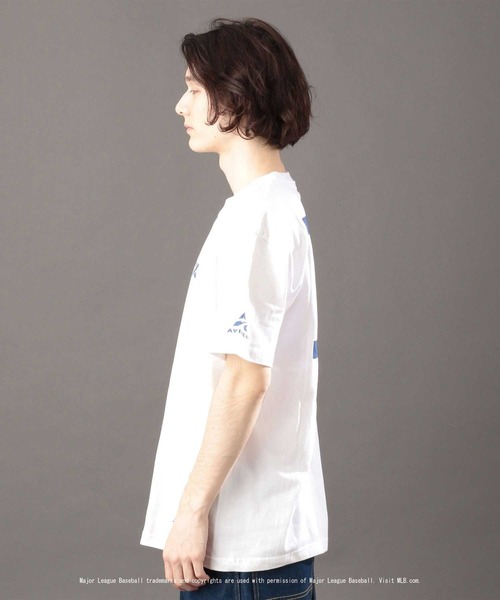AVIREX（アヴィレックス）の「【MLB×AVIREX】ドジャース Tシャツ/Dodgers T-SHIRT / アヴィレックス / AVIREX（Tシャツ/カットソー・メンズ・ブルー/ホワイト・XX-LARGE/LARGE/X-LARGE/SMALL/MEDIUM）」の10枚目の写真