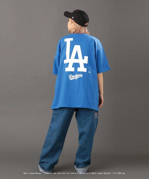 AVIREX（アヴィレックス）の「【MLB×AVIREX】ドジャース Tシャツ/Dodgers T-SHIRT / アヴィレックス / AVIREX（Tシャツ/カットソー・メンズ・ブルー/ホワイト・XX-LARGE/LARGE/X-LARGE/SMALL/MEDIUM）」の14枚目の写真