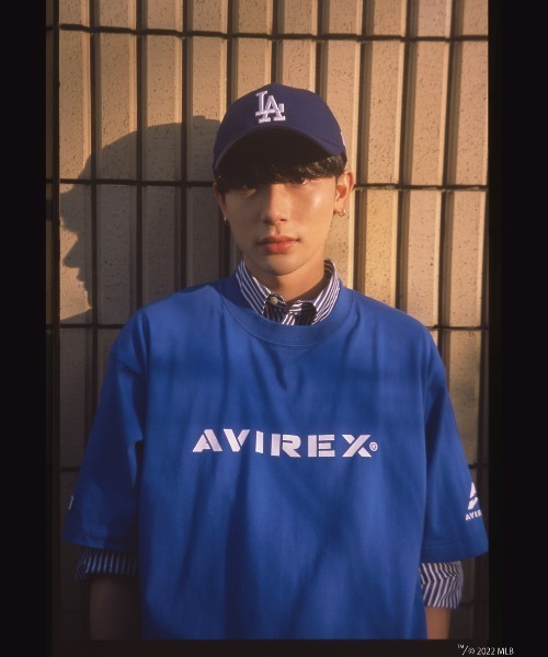 AVIREX（アヴィレックス）の「【MLB×AVIREX】ドジャース Tシャツ/Dodgers T-SHIRT / アヴィレックス / AVIREX（Tシャツ/カットソー・メンズ・ブルー/ホワイト・XX-LARGE/LARGE/X-LARGE/SMALL/MEDIUM）」の20枚目の写真