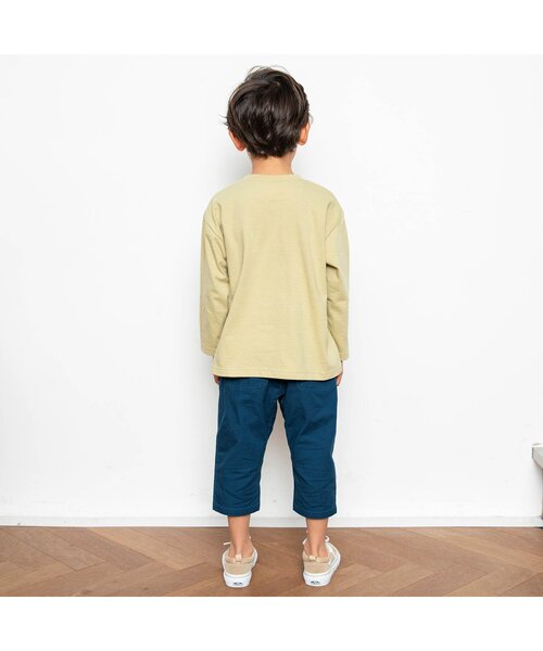 BREEZE(ブリーズ)の「ゆったりクライミングパンツ 7分丈(その他パンツ・キッズ・キャメル/ブラック/ゴールド/ブルー/チャコール/ストライプ・90/130/120/110/80/100/140)」の8枚目の写真