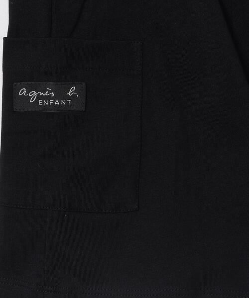 agnes b.(アニエスベー)の「J000 E ROBE SALOPETTE キッズ サロペット(サロペット/オーバーオール・キッズ・ブラック・4YEAR/6YEAR/8YEAR/10YEAR/12YEAR)」の3枚目の写真