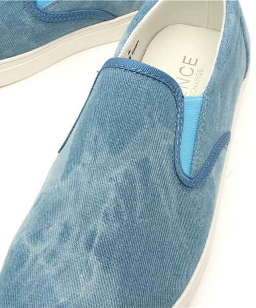 VENCEEXCHANGE（ヴァンスエクスチェンジ）の「デニムスリッポン（スリッポン・メンズ・ダークネイビー・LARGE/MEDIUM）」の6枚目の写真