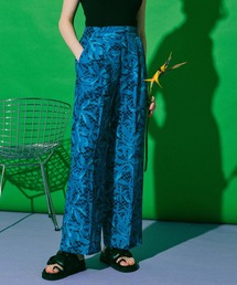 トロピカルフラワーワイドパンツ【MAISON SPECIAL/メゾンスペシャル】