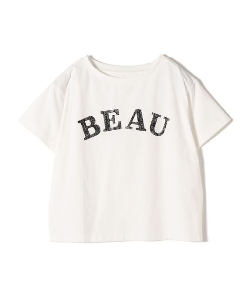 SHIPS(シップス)の「*フレンチロゴカレッジショートTEE◆(Tシャツ/カットソー・レディース・チャコールグレー/ライトホワイト/ミント/ライトオリーブ・ONE SIZE)」の5枚目の写真