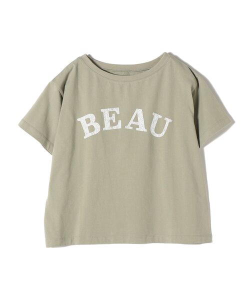 SHIPS(シップス)の「*フレンチロゴカレッジショートTEE◆(Tシャツ/カットソー・レディース・チャコールグレー/ライトホワイト/ミント/ライトオリーブ・ONE SIZE)」の16枚目の写真