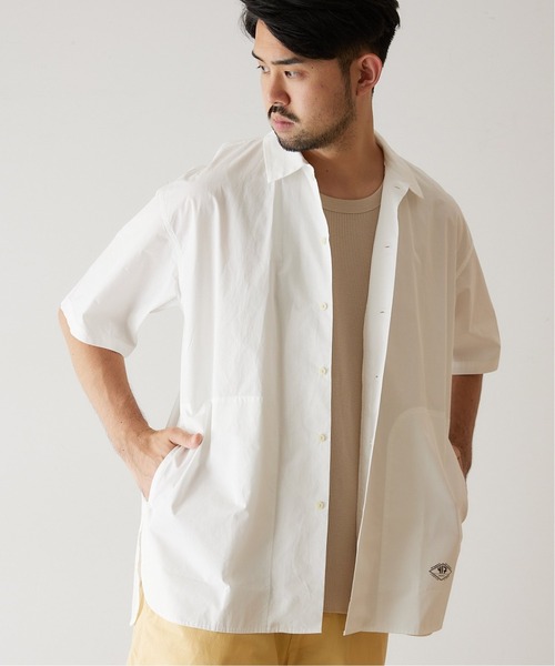 417 EDIFICE（フォーワンセブンエディフィス）の「ライトポプリン タイニーカラーシャツ（シャツ/ブラウス・メンズ・ブラック/ホワイト系その他・MEDIUM/LARGE）」の20枚目の写真